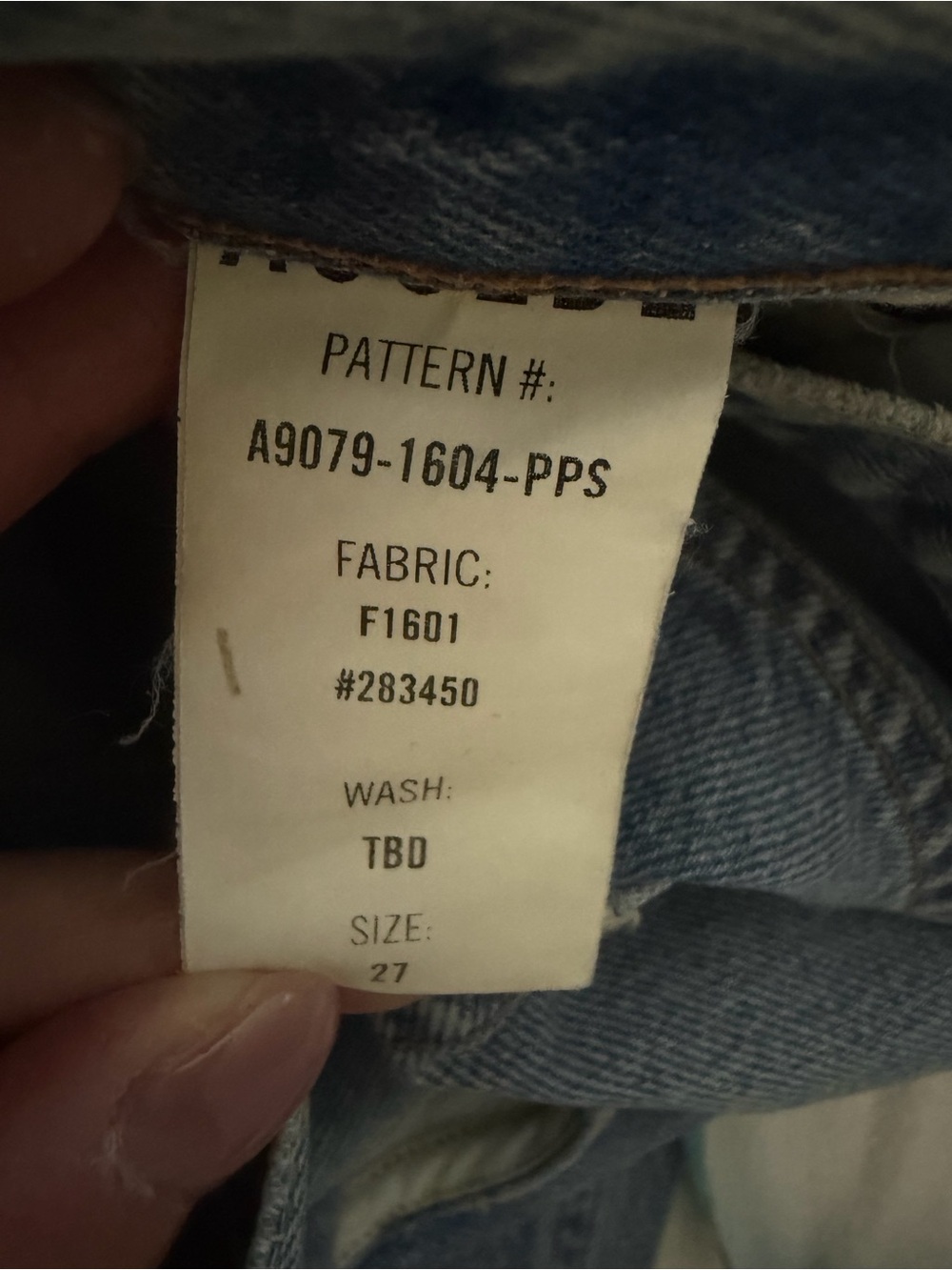 AGOLDE Low Slung Baggy 30.5 Jeans Libertine Size 27 NWOT Distressed - Picture 7 of 9